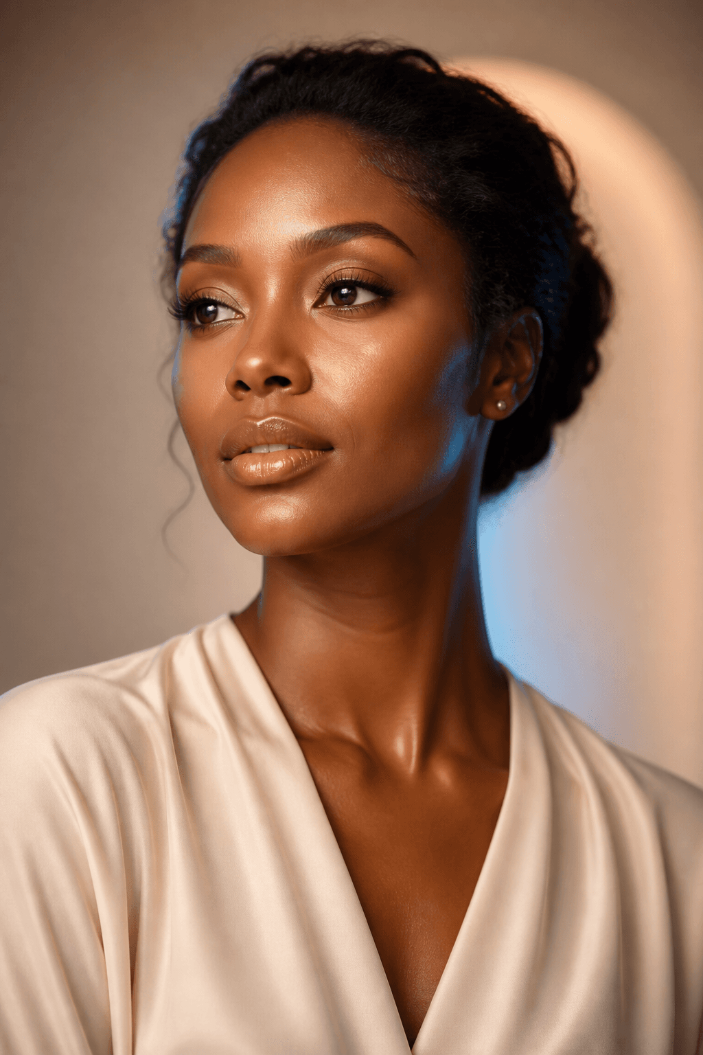 Patient with refreshed, glowing skin